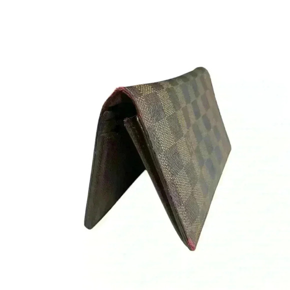 Louis Vuitton Damier Portefeuille Brazza Long Wallet Leather - Picture 3 of 9